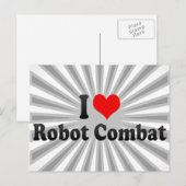 私はロボット戦が大好き ポストカード (正面/裏面)