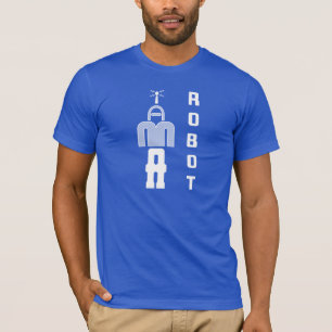 "私はロボット"パズルのTシャツです Tシャツ