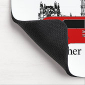 私はロンドンにむしろいます マウスパッド (コーナー)