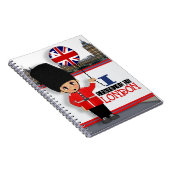 私はロンドンのノートに旅しました ノートブック (右側)