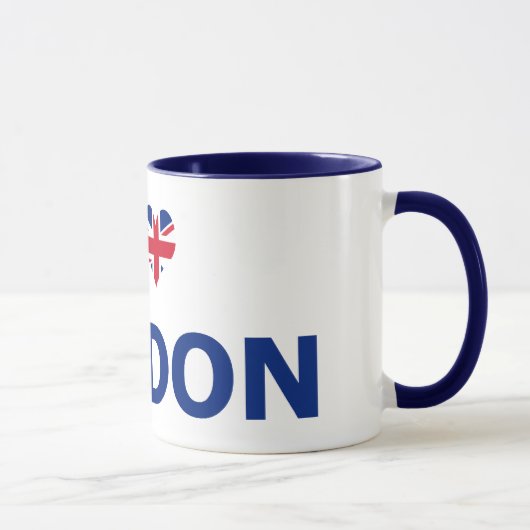 私はロンドンのマグを愛します マグカップ (右)