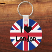 私はロンドンを愛している キーホルダー (正面)