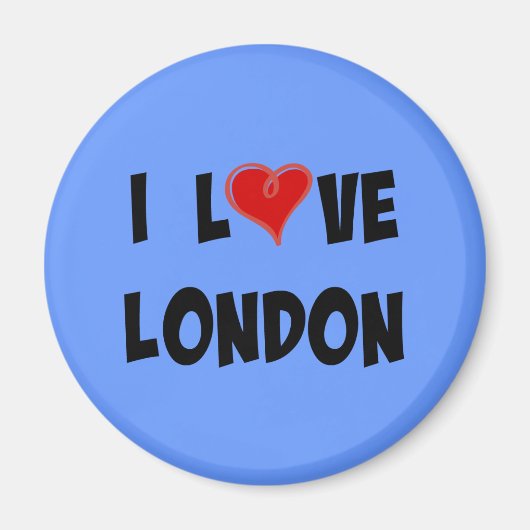 私はロンドンを愛している マグネット (正面)