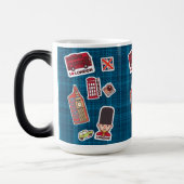 私はロンドンを愛している モーフィングマグカップ (左)