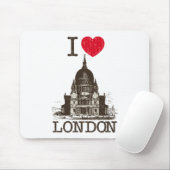 私はロンドンを愛します マウスパッド (マウス)