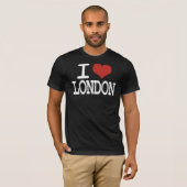私はロンドンを愛します Tシャツ (正面フル)