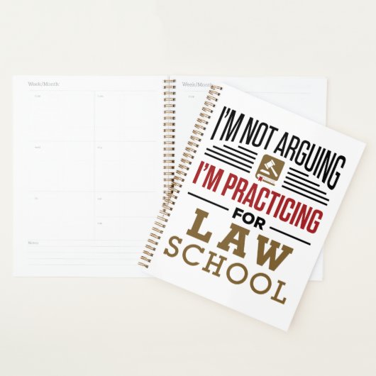 私はロースクールで練習しているとは言っていない プランナー手帳 (ディスプレー)
