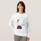 私はロープのTシャツの端にいる Tシャツ (正面フル)