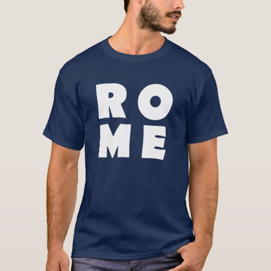 私はローマを愛している Tシャツ (正面)