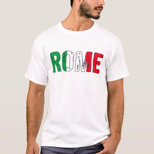 私はローマを愛している Tシャツ (正面)