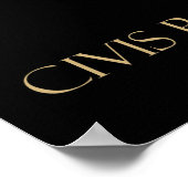 私はローマ人である – Civis Romanus Sum ポスター (角)