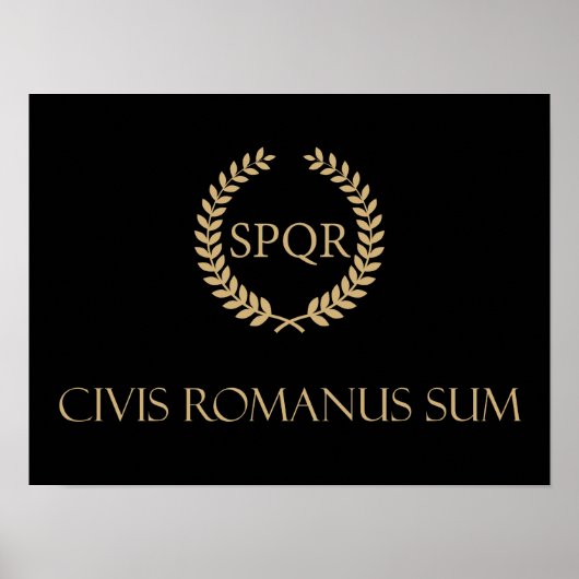 私はローマ人である – Civis Romanus Sum ポスター (正面)