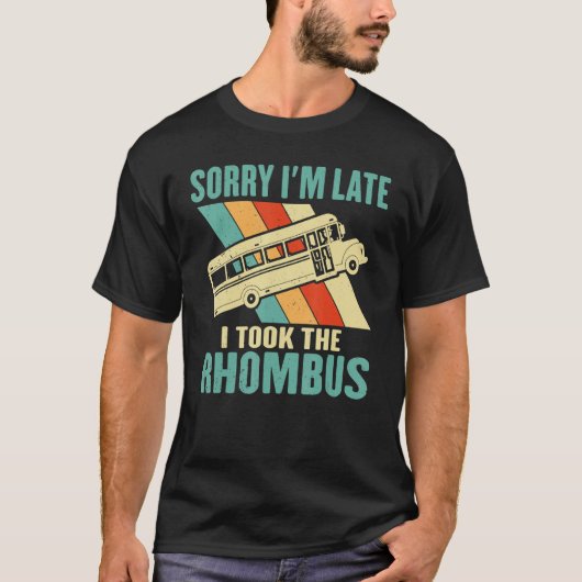 私はロームバス数学のおもしろいおたくを受けた Tシャツ (正面)