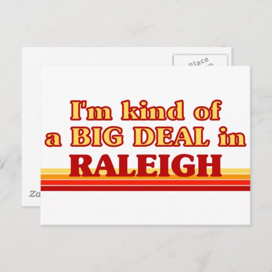 私はローリーで大きな取引をしている ポストカード (正面/裏面)