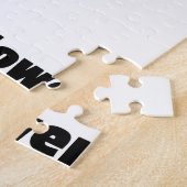 私はローンモーダーが好きです ジグソーパズル (側面)