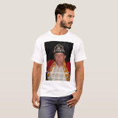 私はワイオミングで虐殺されて得ました Tシャツ (正面フル)