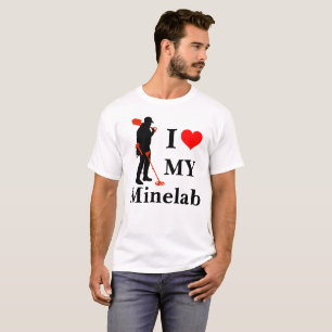 私はワイシャツを検出するMinelabの私の金属を愛します Tシャツ