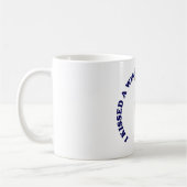 私はワイヤーキツネテリアにキス コーヒーマグカップ (左)