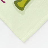 私はワインのおもしろいな引用文を飲みます フリースブランケット (角)