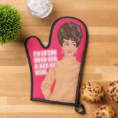 私はワインの箱を買う気分だ。 鍋つかみ (トップダウン)