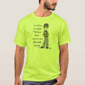 私はワイン好きだ Tシャツ (正面)