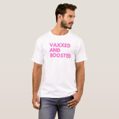 私はワクチン接種を加速おもしろいした Tシャツ (正面フル)