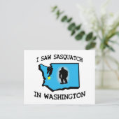 私はワシントンでサスカッチを見た ポストカード (スタンド正面)