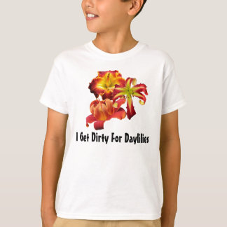 私はワスレグサのTシャツのために汚れているなります Tシャツ
