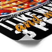 私はワッフルが好きで、3人も好きだ ポスター (角)