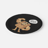 私はワッフルのためにここにいる ペーパープレート (アングル)