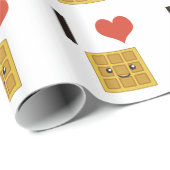 私はワッフルを愛します ラッピングペーパー (ロールコーナー)