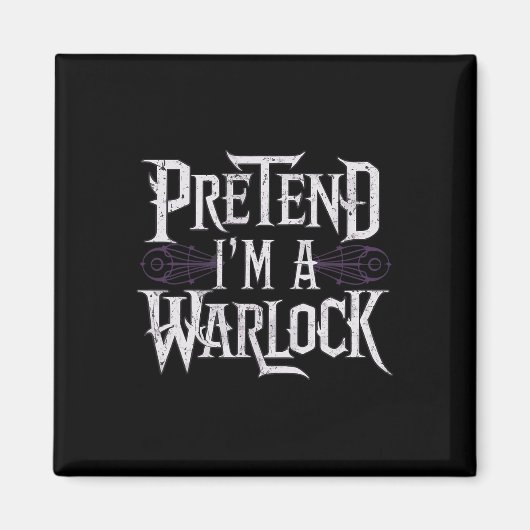 私はワーロックだ マグネット (正面)