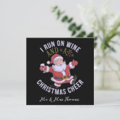 私はワ走ーインとクリスマス応援 招待状 (スタンド正面)