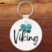 私はヴァイキングが大好き キーホルダー (正面)