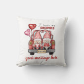 私はヴァレンティネスの君を愛パーソナライズされたしている クッション (正面)