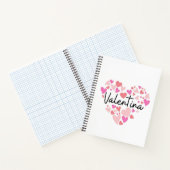 私はヴァレンティーナが大好き ノートブック (内部)