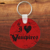 私はヴァンパイアを愛する キーホルダー (正面)