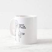 私はヴァージンです コーヒーマグカップ (正面左)