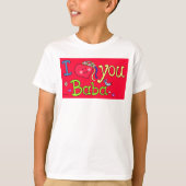 私はヴィエラTrembachによってババ愛します Tシャツ (正面)