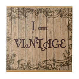 私はヴィンテージです タイル