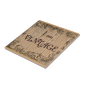 私はヴィンテージです タイル (側面)