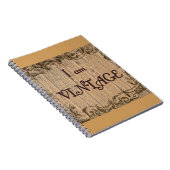 私はヴィンテージです ノートブック (右側)