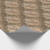 私はヴィンテージです ラッピングペーパー (角)