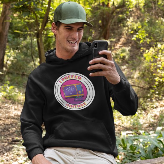 私はヴィンテージを好む – レトロビデオゲーム パーカ