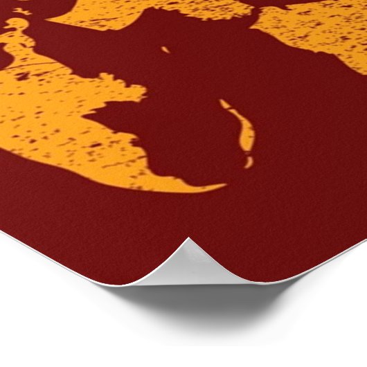 私はヴィンテージUSSRドラゴであなたを壊ロシアのさなければならない ポスター (角)