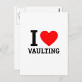 私はヴォールティングが大好き ポストカード (正面/裏面)