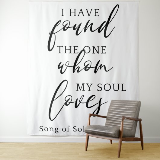 私は一つの引用文の背景結婚バナーを見つけた タペストリー (インサイチュ)