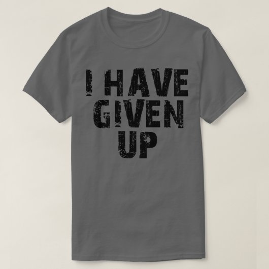 私は一与えつ上がった Tシャツ (デザイン正面)