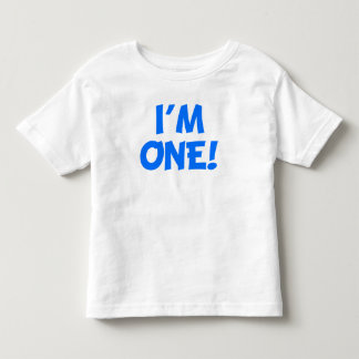 私は一人だ トドラーTシャツ