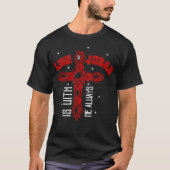 私は一人ではありません - 聖書を信じる者 聖霊 Tシャツ (正面)